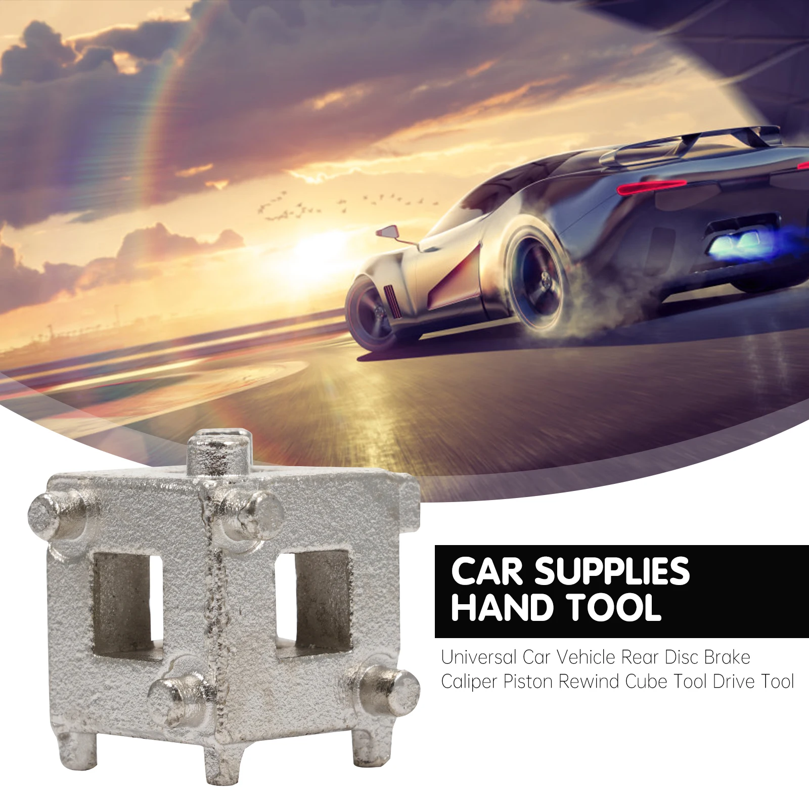 Brake Adjustment Tool Rear Disc Caliper Piston Wind Back Cube Silver Car Hand Tool Carbon Steel Universal Brake Calipers Vehicle
Brake Adjustment Tool Rear Disc Caliper Piston Wind Back Cube Silver Car Hand Tool Carbon Steel Universal Brake Calipers Vehicle