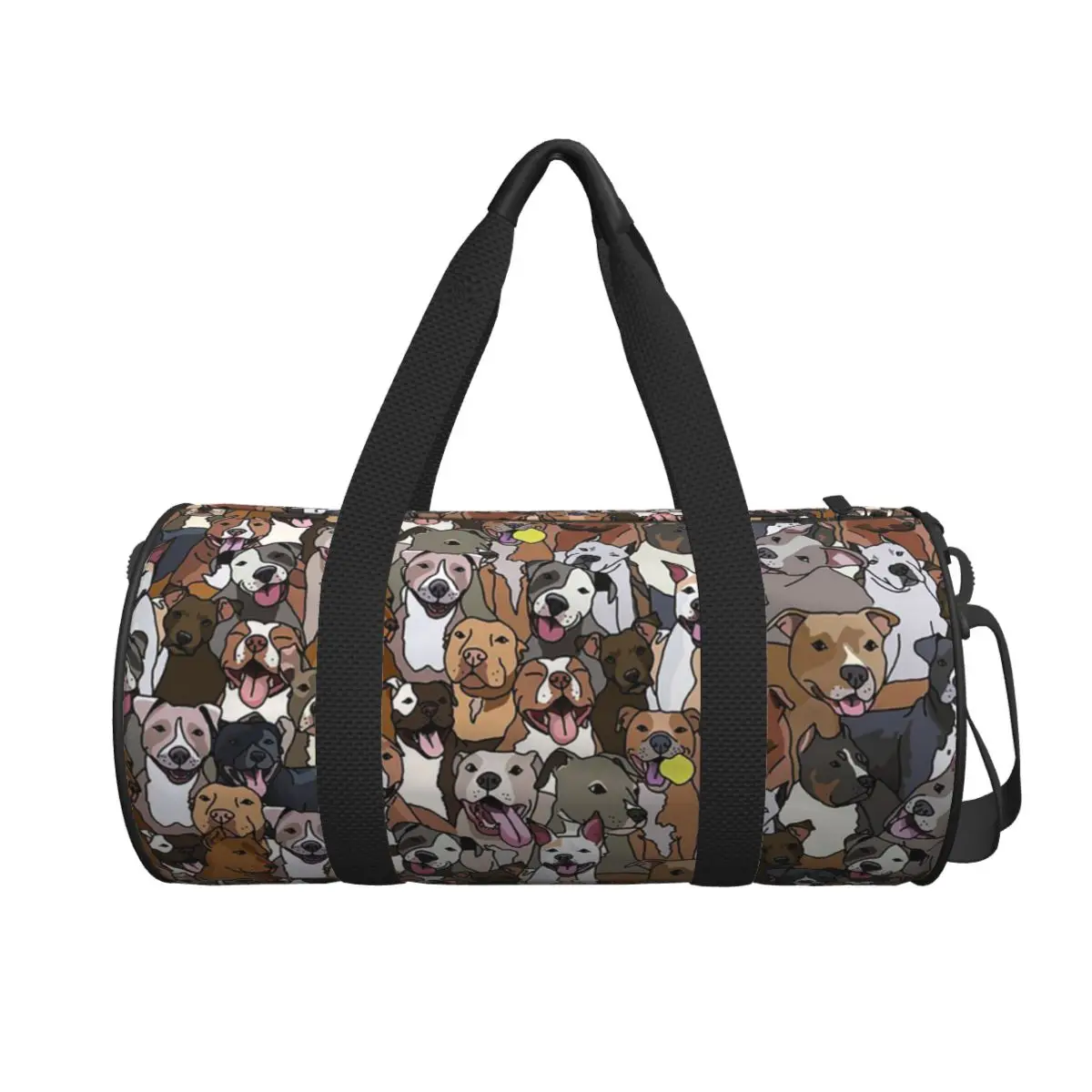 Pitbull Dog Pattern All The Mutts Large Duffle Gym Bag Waterproof Duffle Travel Bags Handbags Fitness bag
Pitbull Dog Pattern All The Mutts Large Duffle Gym Bag Waterproof Duffle Travel Bags Handbags Fitness bag