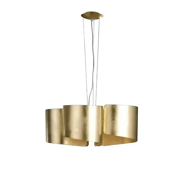 Modern Luxury Gold Foil LED Pendant Light Ceiling Hanging Lamp for Living Room Home Suspension Lighting
Modern Luxury Gold Foil LED Pendant Light Ceiling Hanging Lamp for Living Room Home Suspension Lighting