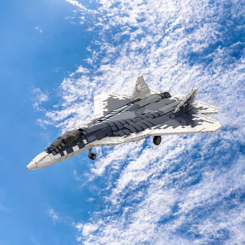 2063 шт. MOC масштаб 1:35 Su-57 Fighter строительные блоки развивающие игрушки «сделай сам» для детей развития операционных навыков
2063 шт. MOC масштаб 1:35 Su-57 Fighter строительные блоки развивающие игрушки «сделай сам» для детей развития операционных навыков