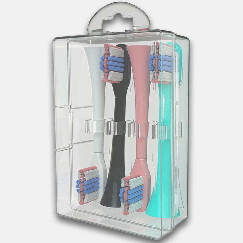4 Pcs Electric Toothbrush Heads Case Portable Mini Storage Box Travel HX6013 HX6063 Compatible Durable PP Material
4 Pcs Electric Toothbrush Heads Case Portable Mini Storage Box Travel HX6013 HX6063 Compatible Durable PP Material