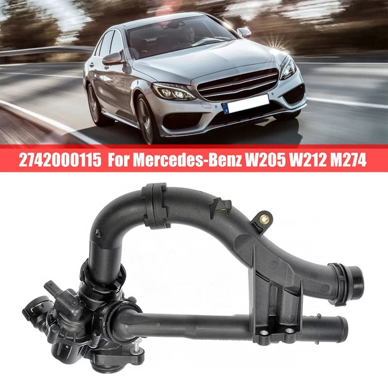 2742000115 Engine Coolant Thermostat Assembly Automobile For Mercedes-Benz W205 W212 M274
2742000115 Engine Coolant Thermostat Assembly Automobile For Mercedes-Benz W205 W212 M274