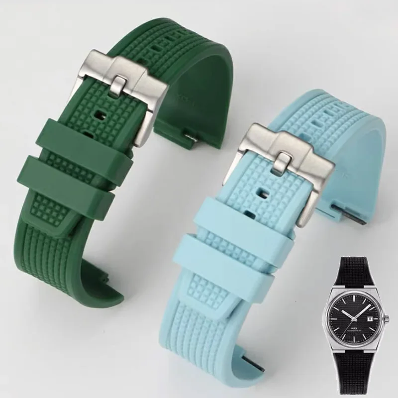 For Tissot PRX rubber strap T137 band Super Player 40mm men's bracelet watch strap T137407 T137410A replace watch strap 27x12mm
For Tissot PRX rubber strap T137 band Super Player 40mm men's bracelet watch strap T137407 T137410A replace watch strap 27x12mm