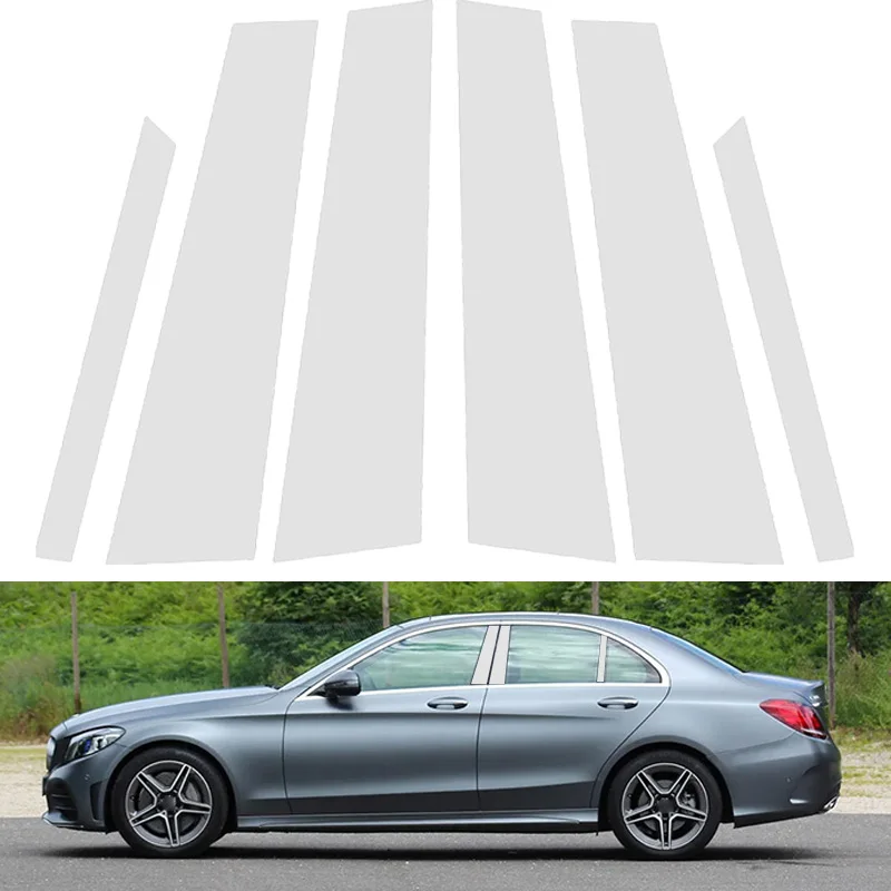 Car Window Door Column B C Pillar Post Cover Trim For Mercedes-Benz C-Class 2015 2016-2018 2019 2020 2021 Decoration Stickers
Car Window Door Column B C Pillar Post Cover Trim For Mercedes-Benz C-Class 2015 2016-2018 2019 2020 2021 Decoration Stickers