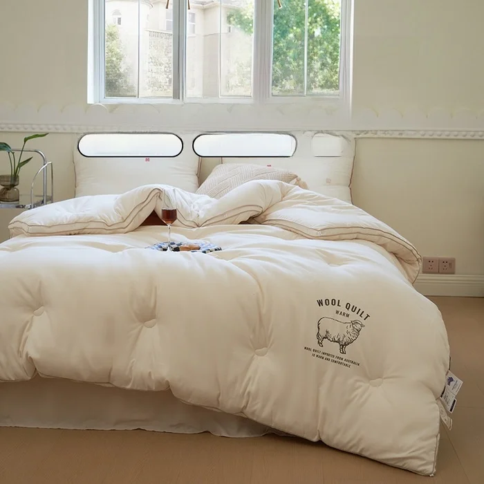 2025 New A-Class Comfortable Warm Cotton Soybean Wool Blanket Australian Wool Nucleic Acid Free Fiber Bedding Home Textile
2025 New A-Class Comfortable Warm Cotton Soybean Wool Blanket Australian Wool Nucleic Acid Free Fiber Bedding Home Textile