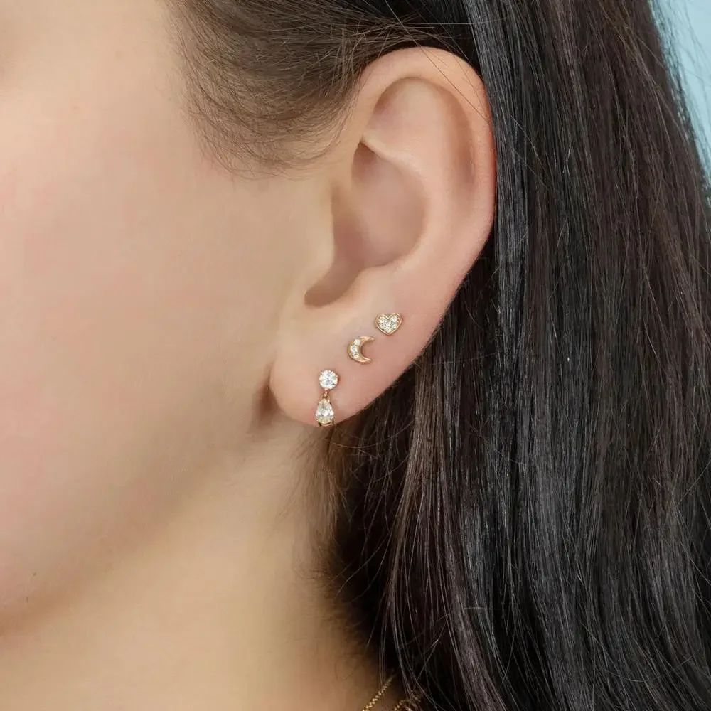 2025 New Real 925 Sterling Silver Mini Moon Star Lightning Bolt Cz Stud Earring Sets Gold Color Small Bling Stud Earrings Bulk
2025 New Real 925 Sterling Silver Mini Moon Star Lightning Bolt Cz Stud Earring Sets Gold Color Small Bling Stud Earrings Bulk