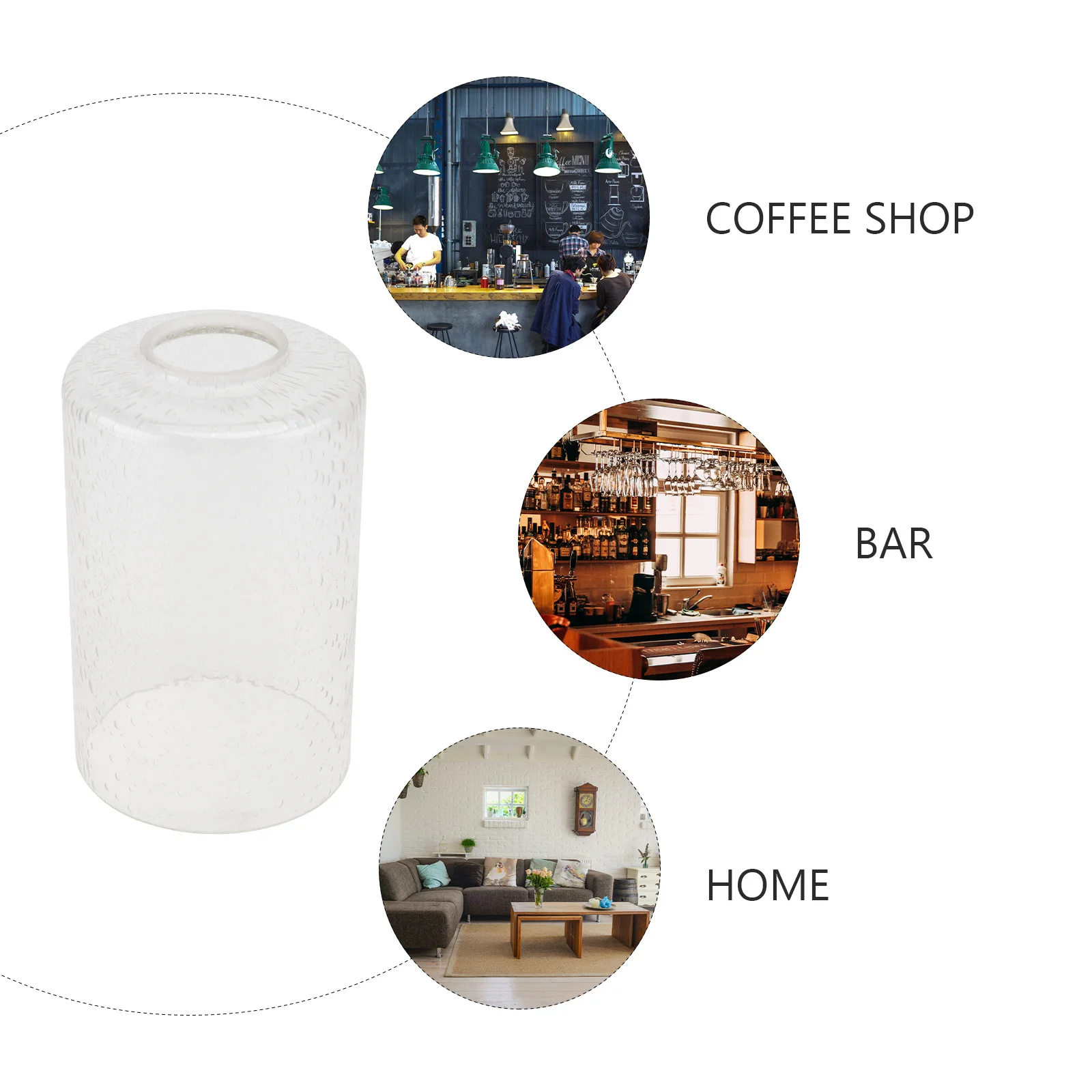 1Pcs Glass Lamp Shade Transparent Decorative Lampshade Durable Wear-Resistant Lighting Cover for Home Glass Lampshade 
1Pcs Glass Lamp Shade Transparent Decorative Lampshade Durable Wear-Resistant Lighting Cover for Home Glass Lampshade