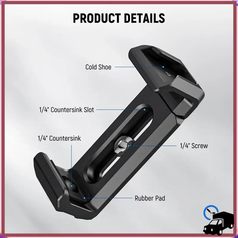 Efficient T5/T7/T9 Portable SSD Holder Mount Aluminum Phone SSD Mount Adjustable Phone Tripod Mount Adjustable Phone Tripod
Efficient T5/T7/T9 Portable SSD Holder Mount Aluminum Phone SSD Mount Adjustable Phone Tripod Mount Adjustable Phone Tripod