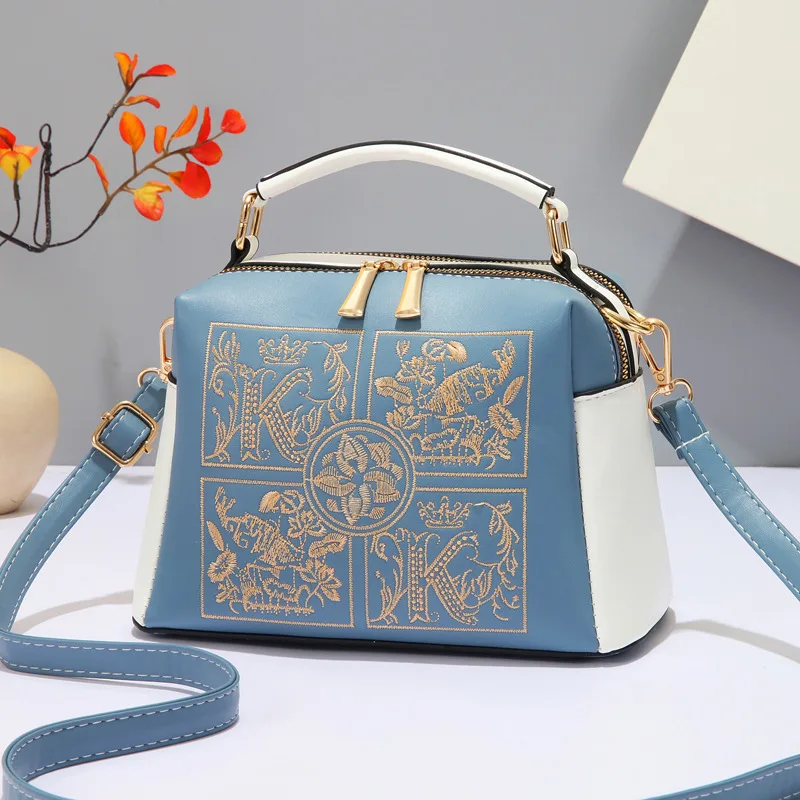 Summer 2025 Fashion Casual Handbag High Quality Trend Ladies Crossbody Bag Womens Multicolor Single Shoulder Boston Pillow Bag
Summer 2025 Fashion Casual Handbag High Quality Trend Ladies Crossbody Bag Womens Multicolor Single Shoulder Boston Pillow Bag