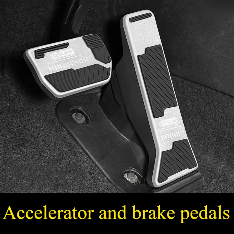 For Chery JAECOO J7 PHEV Accelerator and Brake Pedals Anti-Wear Pad Kit for Long Lasting Grip and Durability
For Chery JAECOO J7 PHEV Accelerator and Brake Pedals Anti-Wear Pad Kit for Long Lasting Grip and Durability