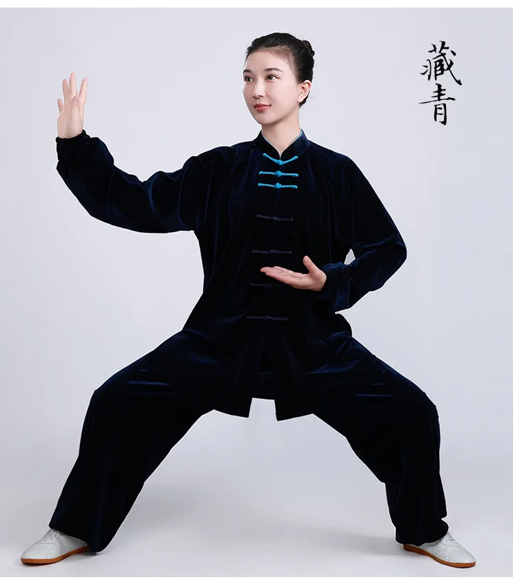 Taiji Clothing Women's New High-End Thickening Velvet Tai Exercise Men's Mid-Length
Taiji Clothing Women's New High-End Thickening Velvet Tai Exercise Men's Mid-Length