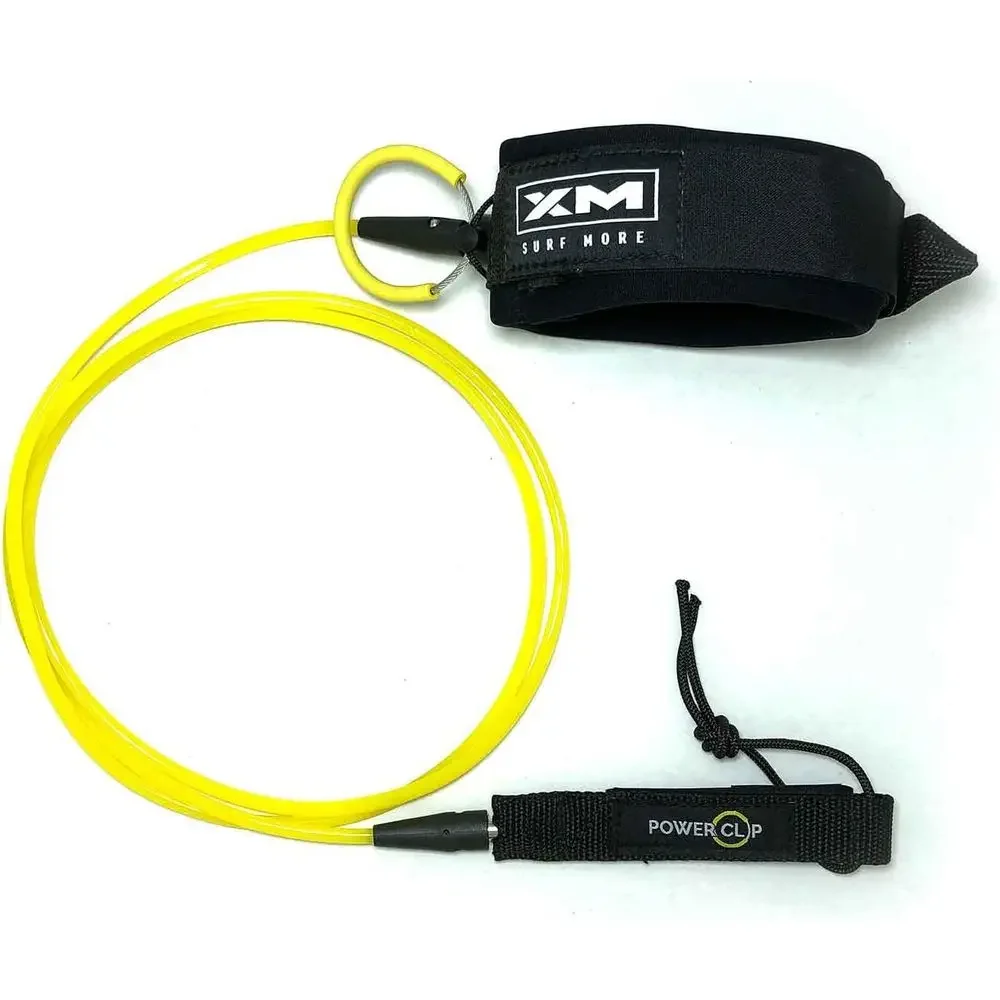 River Power-Clip Surfboard Leash with Detachable Ankle Clip, Thick Cord (0.220 in.), Select Length and Color, Key Key, Unbreakab
River Power-Clip Surfboard Leash with Detachable Ankle Clip, Thick Cord (0.220 in.), Select Length and Color, Key Key, Unbreakab