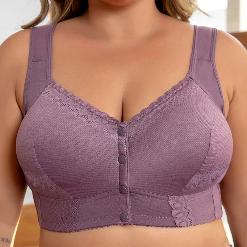 1XL to 7XL Plus Size Front Close Lace Bras Wireless Push Up Comfortable Wear Seamless Full Coverage Underwear Women Lingerie
1XL to 7XL Plus Size Front Close Lace Bras Wireless Push Up Comfortable Wear Seamless Full Coverage Underwear Women Lingerie