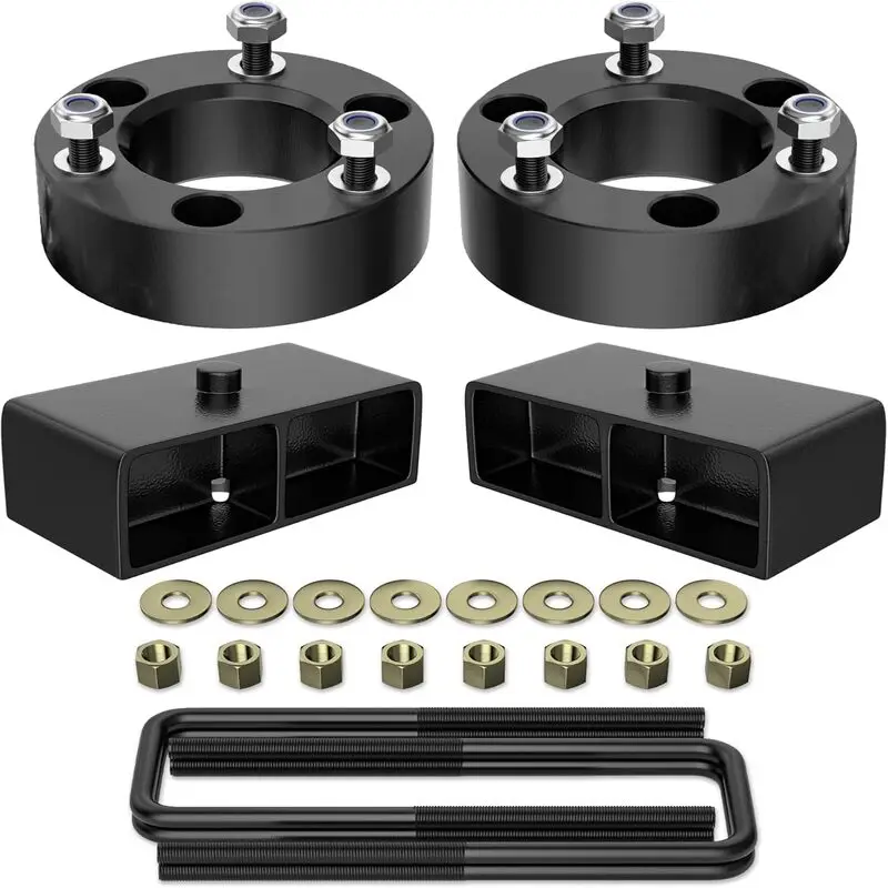 3"F + 2"R Leveling Lift Kit for 2005-2023 Frontier, Extended Square U-Bolts Compatible with 2005-2023 Frontier 2WD/4WD 2X2/4X4
3"F + 2"R Leveling Lift Kit for 2005-2023 Frontier, Extended Square U-Bolts Compatible with 2005-2023 Frontier 2WD/4WD 2X2/4X4