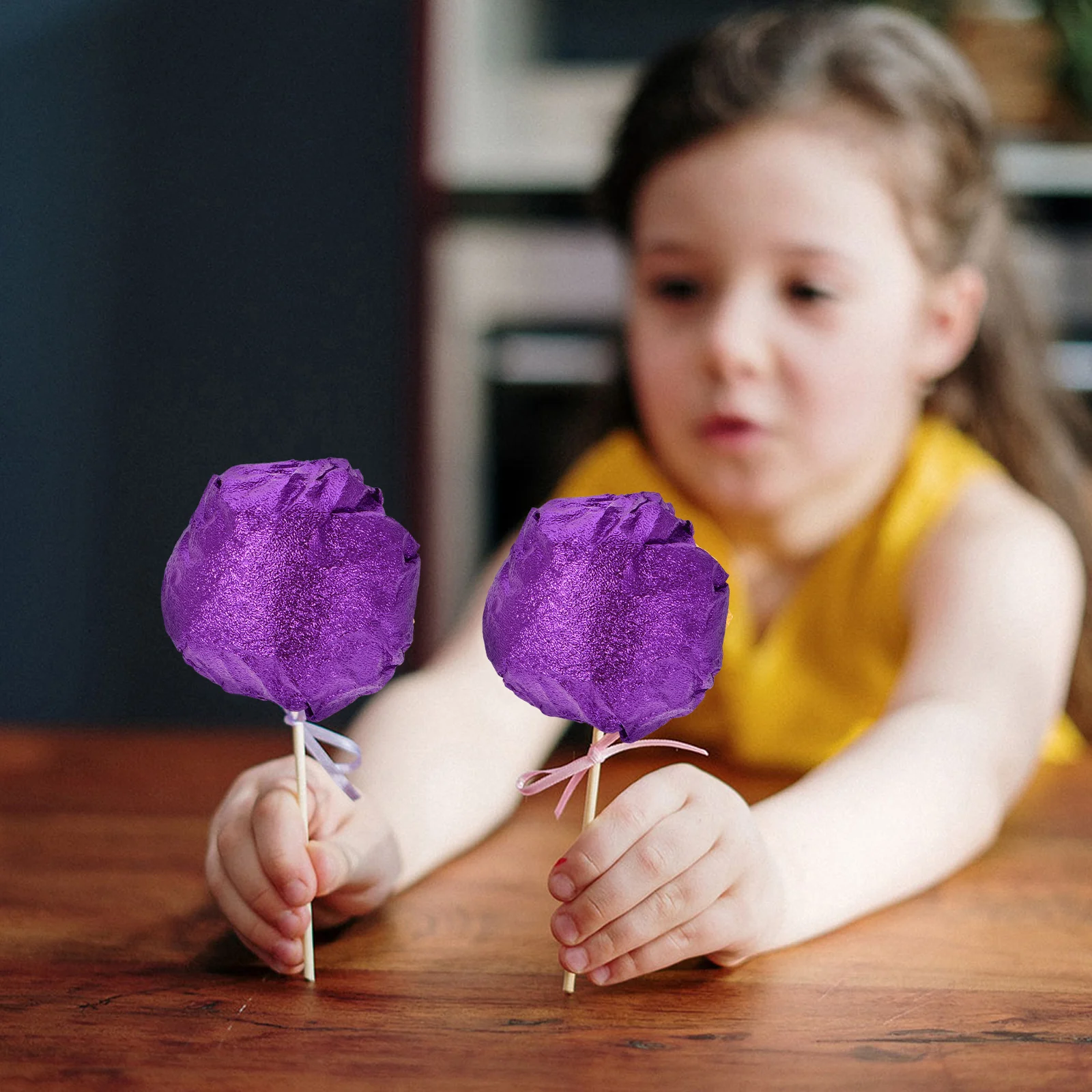 100Pcs Colored Aluminum Foil Wrappers for Homemade Candies Easy to Fold Fresh Secure Packaging for Various Events
100Pcs Colored Aluminum Foil Wrappers for Homemade Candies Easy to Fold Fresh Secure Packaging for Various Events