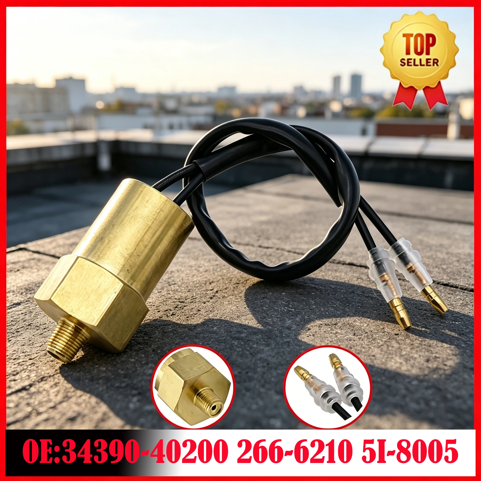 Oil Pressure Switch Sensor 34390-40200 266-6210 5I-8005 for Cat E200B E320 E320B Crawler Excavator 3439040200 2666210 5I8005
Oil Pressure Switch Sensor 34390-40200 266-6210 5I-8005 for Cat E200B E320 E320B Crawler Excavator 3439040200 2666210 5I8005