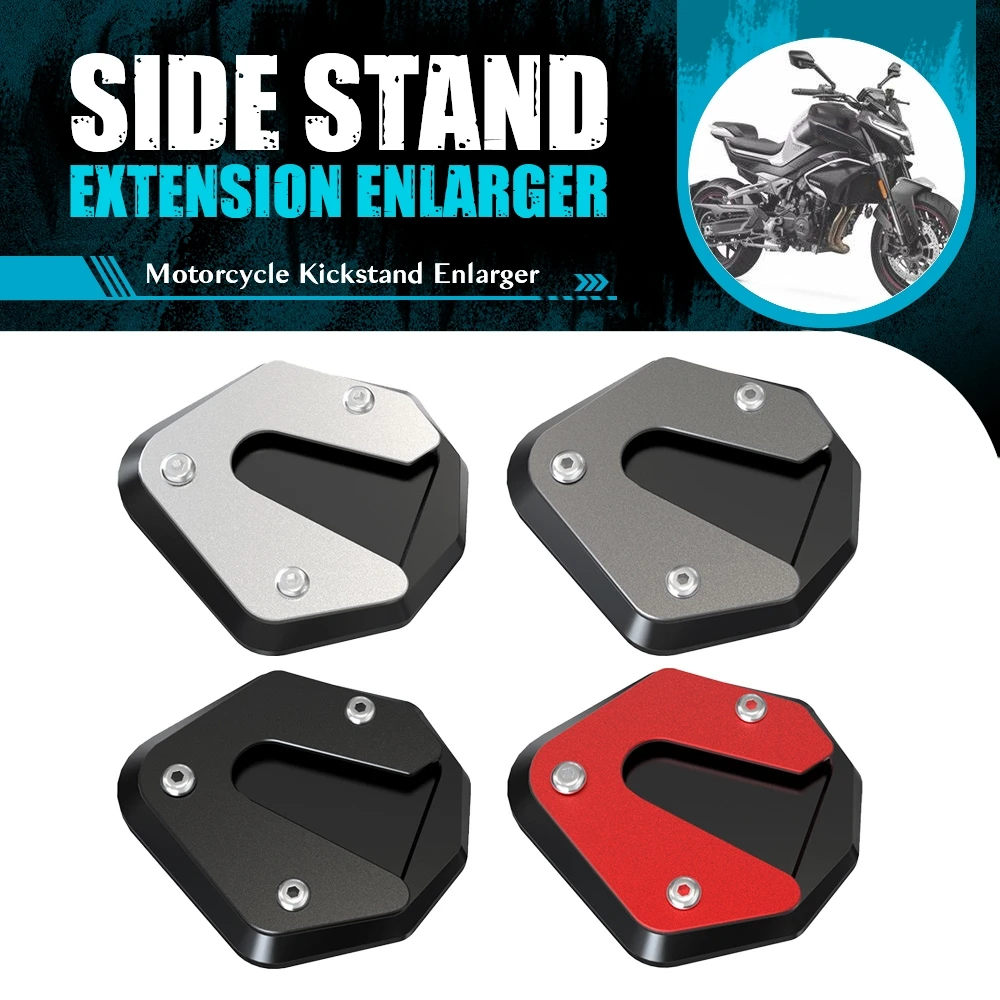 FOR CFMOTO 800NK 2023 CF 800 NK Motorcycle Accessories Side Stand Enlarger Aluminum Kickstand Enlarge Plate Pad Foot Extension
FOR CFMOTO 800NK 2023 CF 800 NK Motorcycle Accessories Side Stand Enlarger Aluminum Kickstand Enlarge Plate Pad Foot Extension