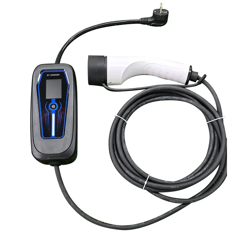 Hot Selling Intelligent Portable EV Charger 3.5kW/7kW High Power IP54 Protection Charging Station for Electric Vehicles with Car
Hot Selling Intelligent Portable EV Charger 3.5kW/7kW High Power IP54 Protection Charging Station for Electric Vehicles with Car