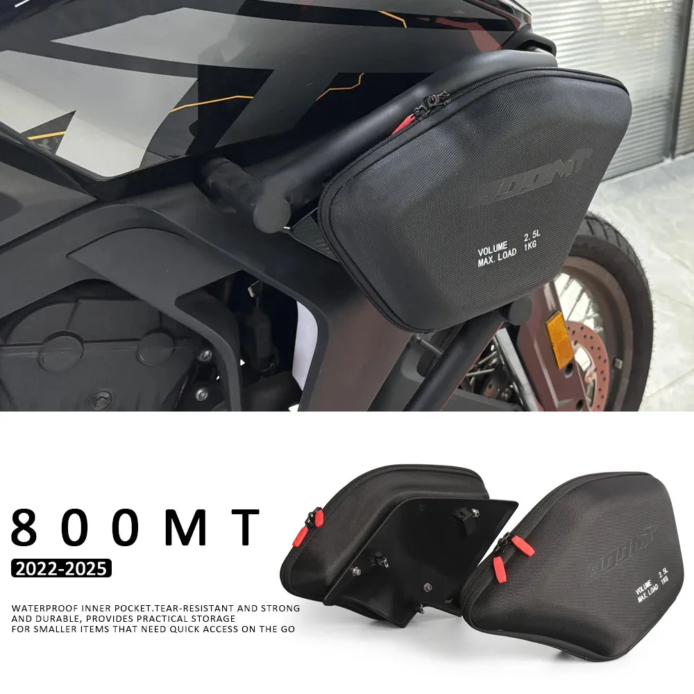 Side Fairing Tool Bag 2.5L Motorcycle Left Right Radiator Cowl Bags For Cfmoto 800MT For CF 800 MT MT800 2022 2023 2024 2025
Side Fairing Tool Bag 2.5L Motorcycle Left Right Radiator Cowl Bags For Cfmoto 800MT For CF 800 MT MT800 2022 2023 2024 2025