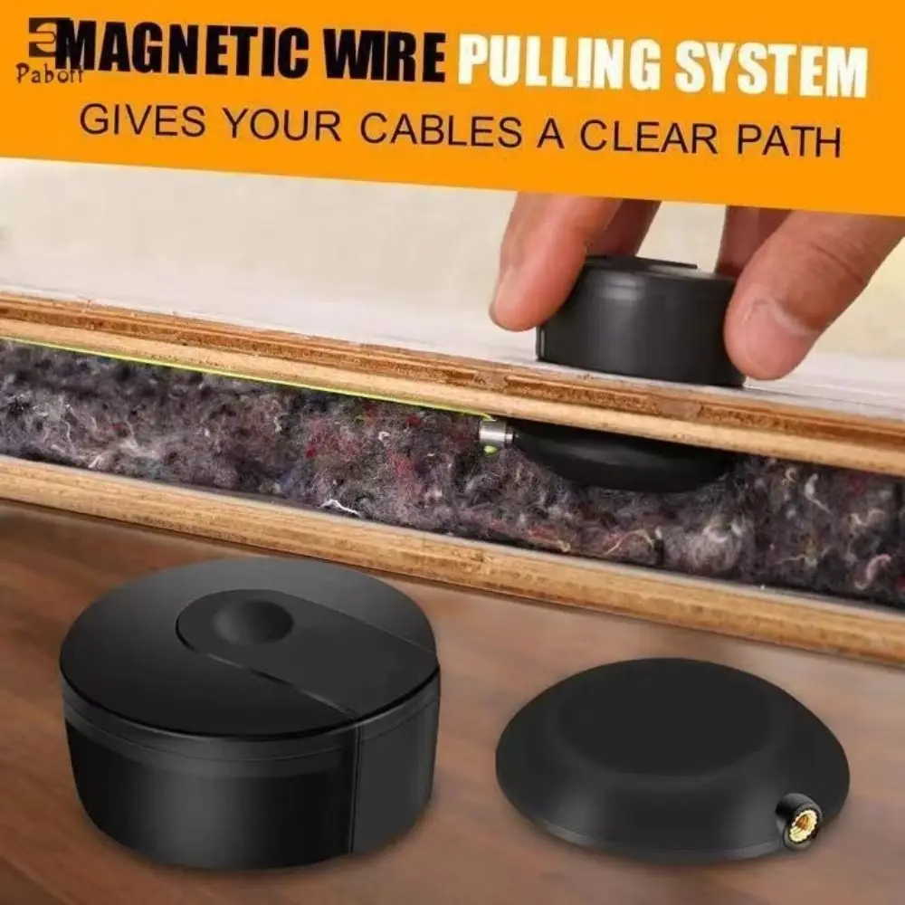 Easy Use Magnetic Magnetic Cable Puller Heavy Duty Durable Nylon Pipe Conduit String Line Nylon Wire Pulling Tool Wall Fishing
Easy Use Magnetic Magnetic Cable Puller Heavy Duty Durable Nylon Pipe Conduit String Line Nylon Wire Pulling Tool Wall Fishing