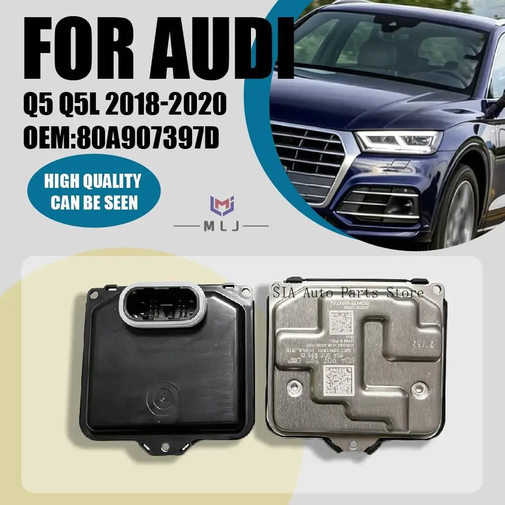 OEM 80A907397D For Audi Q5 Q5L 2018-2020 LED DRL Driver Control Module Headlight Light Control Unit Parts Car Lamp Accessories
OEM 80A907397D For Audi Q5 Q5L 2018-2020 LED DRL Driver Control Module Headlight Light Control Unit Parts Car Lamp Accessories