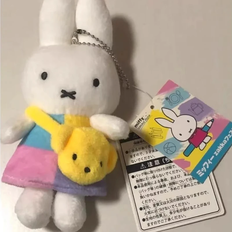 Cute Miffy Plush Doll Pendant Cartoon Kawaii Little Skirt Rabbit Anime Peripherals Accessories Toy Pendant Gifts Girl Creative 
Cute Miffy Plush Doll Pendant Cartoon Kawaii Little Skirt Rabbit Anime Peripherals Accessories Toy Pendant Gifts Girl Creative