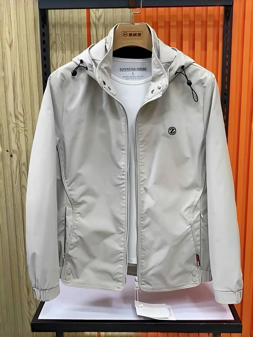 Men's Casual Hoodie Jacket Spring Autumn New Style Pure Color Slim Fit Fashion Outerwear Youth Trendy Zipper Closure Antimicr...
Men's Casual Hoodie Jacket Spring Autumn New Style Pure Color Slim Fit Fashion Outerwear Youth Trendy Zipper Closure Antimicr...