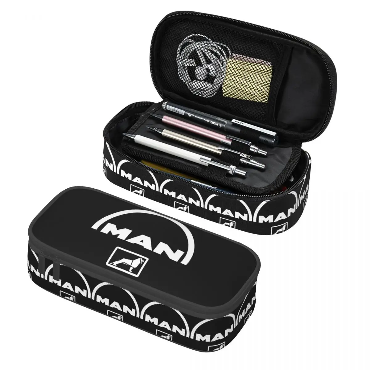 Man Truck Bus Dual-use Logo Pencil Cases Pen Holder Storage Stationery Supplies Big Capacity Pen Box Pencil Bag for Students
Man Truck Bus Dual-use Logo Pencil Cases Pen Holder Storage Stationery Supplies Big Capacity Pen Box Pencil Bag for Students