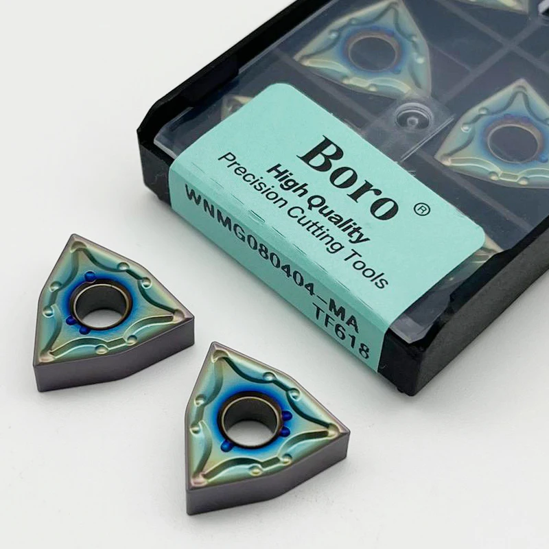 WNMG080404 WNMG080408 MA MS TF Hardened Steel Inserts WNMG Carbide Inserts External Turning Tools CNC Lathe Cutter
WNMG080404 WNMG080408 MA MS TF Hardened Steel Inserts WNMG Carbide Inserts External Turning Tools CNC Lathe Cutter