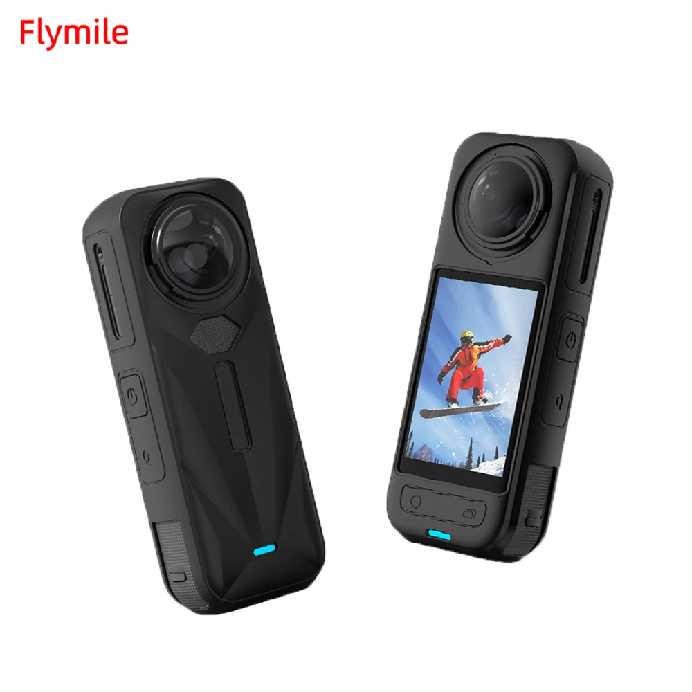 Flymile Protective Case for Insta360 X5 Silicone Case Cover Shockproof Soft Shell Panoramic Action Camera Accessories
Flymile Protective Case for Insta360 X5 Silicone Case Cover Shockproof Soft Shell Panoramic Action Camera Accessories