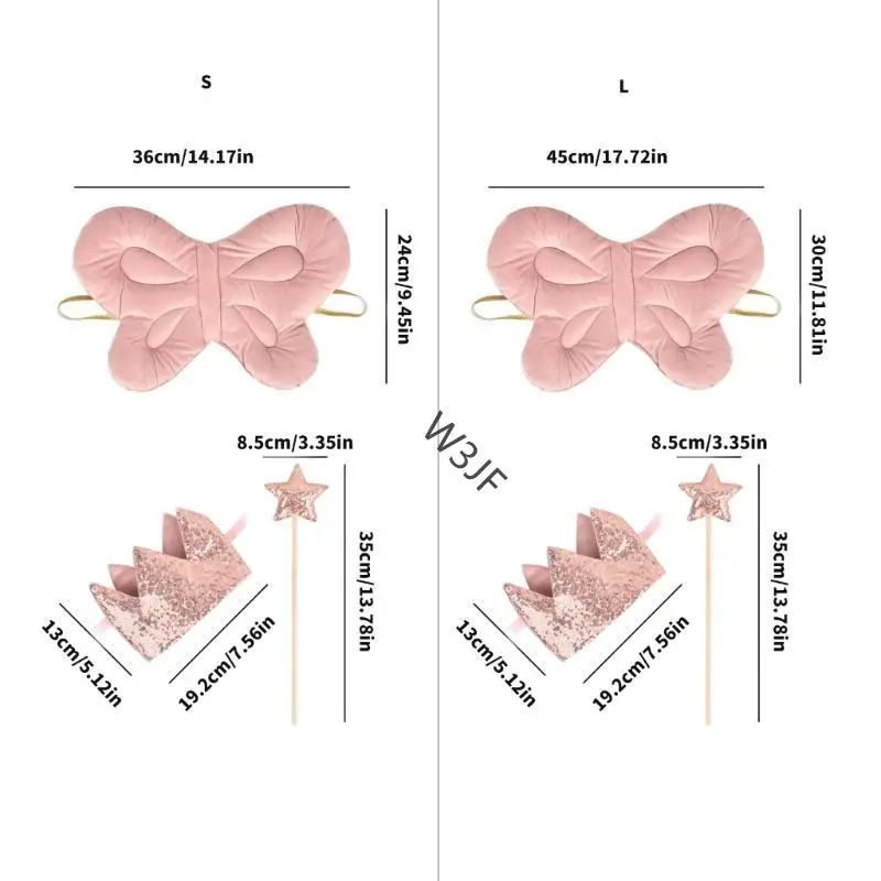 W3JF Magical Kids Girls Wing и Crown Set со звездными волшебными палочками для ролевой игры
W3JF Magical Kids Girls Wing и Crown Set со звездными волшебными палочками для ролевой игры
