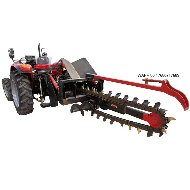 Agriculture Tractor Digger Chainsaw Ditcher Trencher Machine for Farm
Agriculture Tractor Digger Chainsaw Ditcher Trencher Machine for Farm