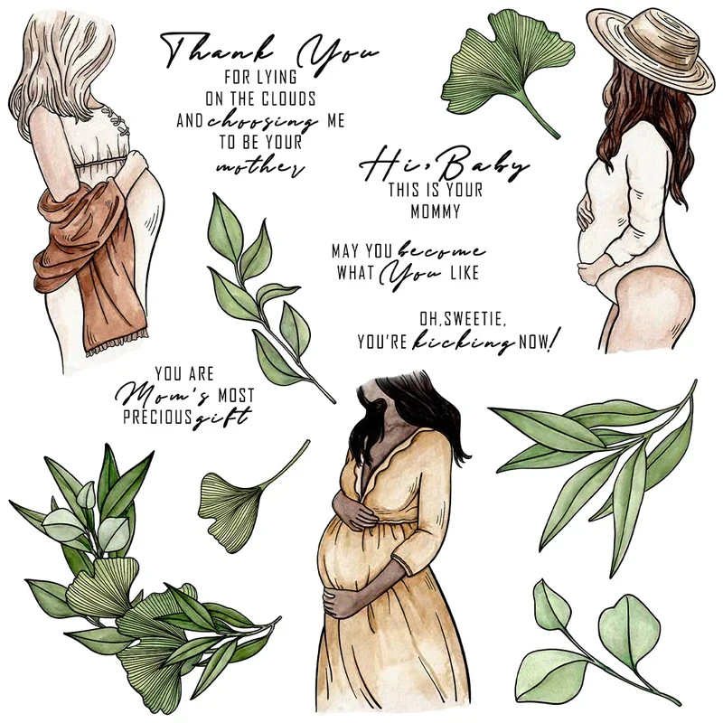 Great Pregnant Women Cutting Dies Clear Stamp Mother's Day DIY Scrapbooking Metal Dies Silicone Stamp For Card Albums
Great Pregnant Women Cutting Dies Clear Stamp Mother's Day DIY Scrapbooking Metal Dies Silicone Stamp For Card Albums