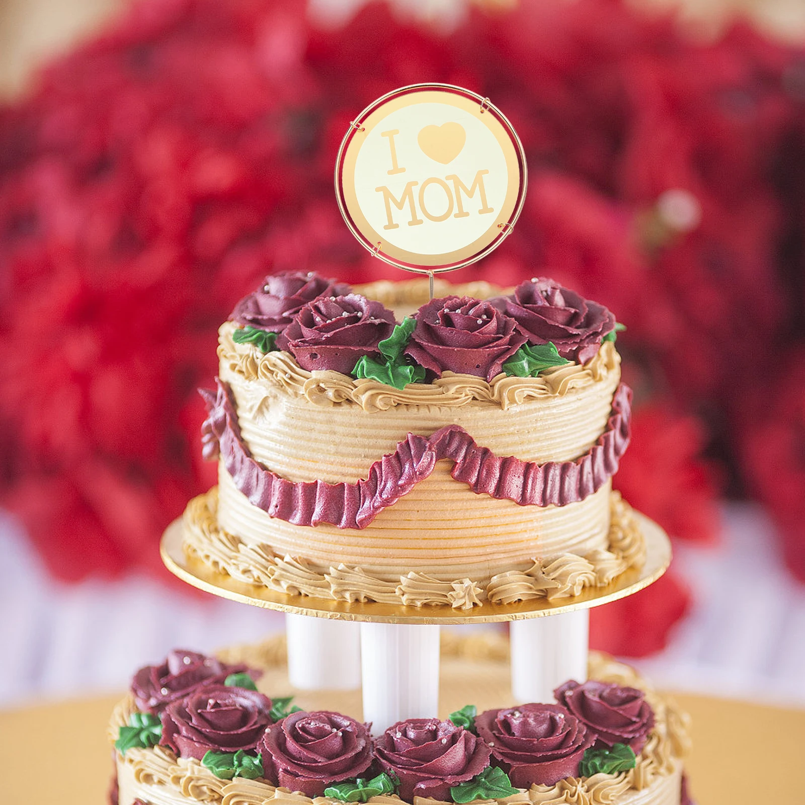 2Pcs MOM Acrylic Decoration for Birthday Cupcake Birthday Cake Topper Decoration Party Cupcake Topper Baking Cake
2Pcs MOM Acrylic Decoration for Birthday Cupcake Birthday Cake Topper Decoration Party Cupcake Topper Baking Cake