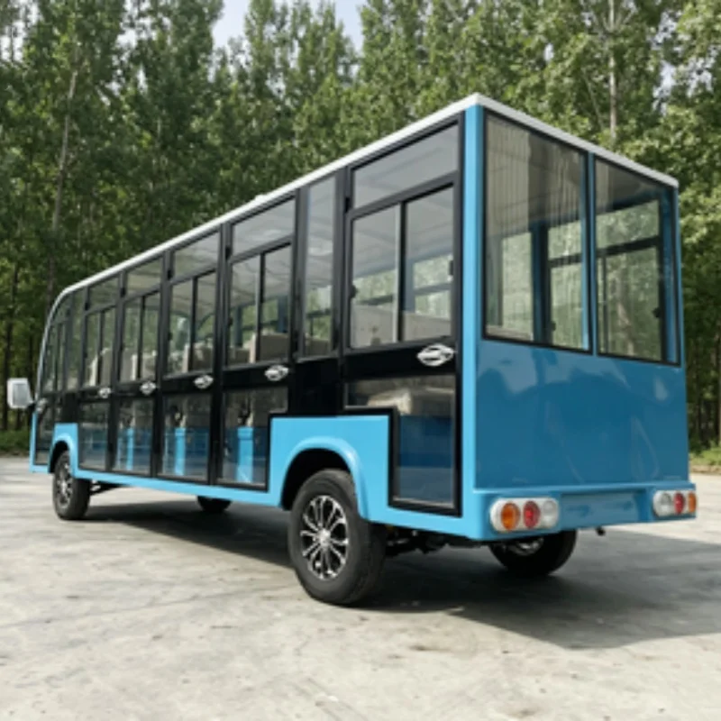 Hot Selling 17 Seater Lithium Electric Tourist Bus Shuttle Bus Made In China Closed Scenic Sightseeing Bus Free Custom Color
Hot Selling 17 Seater Lithium Electric Tourist Bus Shuttle Bus Made In China Closed Scenic Sightseeing Bus Free Custom Color