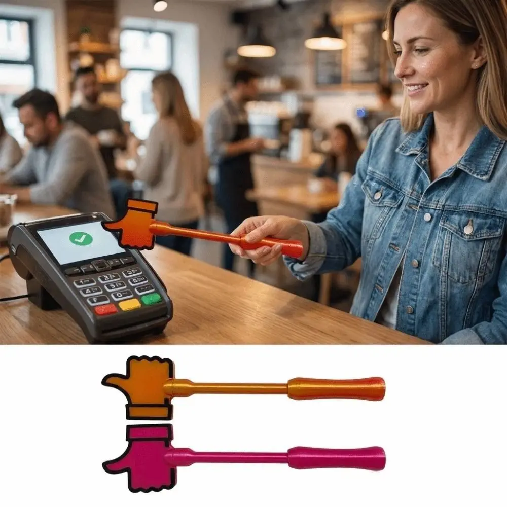 Creative 3D Print Wand Tap To Pay Portable Convenient Checkout Credit Card Holder Lightweight Cute Magic Wand Holder Daily Use
Creative 3D Print Wand Tap To Pay Portable Convenient Checkout Credit Card Holder Lightweight Cute Magic Wand Holder Daily Use