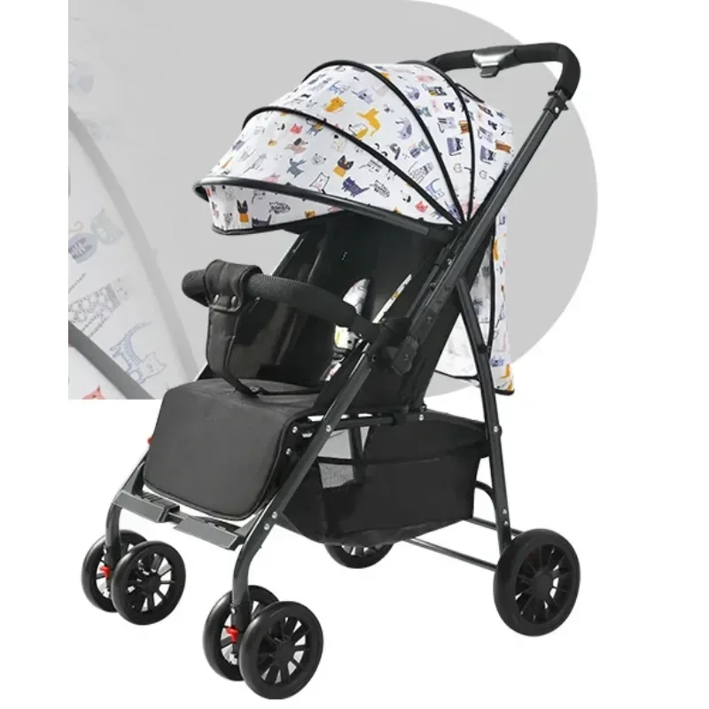 Детская коляска может сидеть, лежать, сверхлегкая, складная, детская коляска с высоким обзором, коляска для новорожденных.
Детская коляска может сидеть, лежать, сверхлегкая, складная, детская коляска с высоким обзором, коляска для новорожденных.
