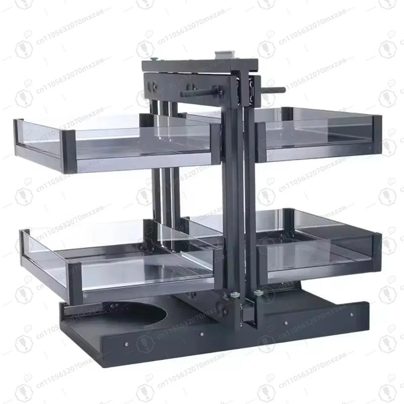 Kitchen magic corner storage basket, cabinet dead corner pull-out type, hidden storage space saving hot sale
Kitchen magic corner storage basket, cabinet dead corner pull-out type, hidden storage space saving hot sale