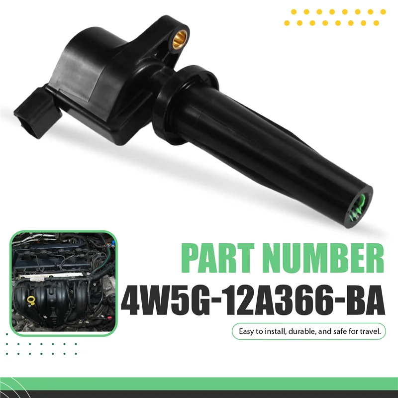 Car 4-Pack Replacement Ignition Coil For Ford Fiesta Focus 2003- 2011 Years- 4W5G-12A366-BA 4W5G12A366BA
Car 4-Pack Replacement Ignition Coil For Ford Fiesta Focus 2003- 2011 Years- 4W5G-12A366-BA 4W5G12A366BA