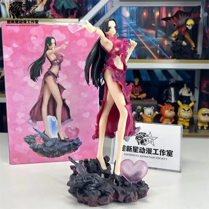 2025 One Piece Anime 30cm Boa Hancock Figure Sexy Girl Pvc Action Figurine with Led Light Statue Undressable Hentai Model Toys
2025 One Piece Anime 30cm Boa Hancock Figure Sexy Girl Pvc Action Figurine with Led Light Statue Undressable Hentai Model Toys