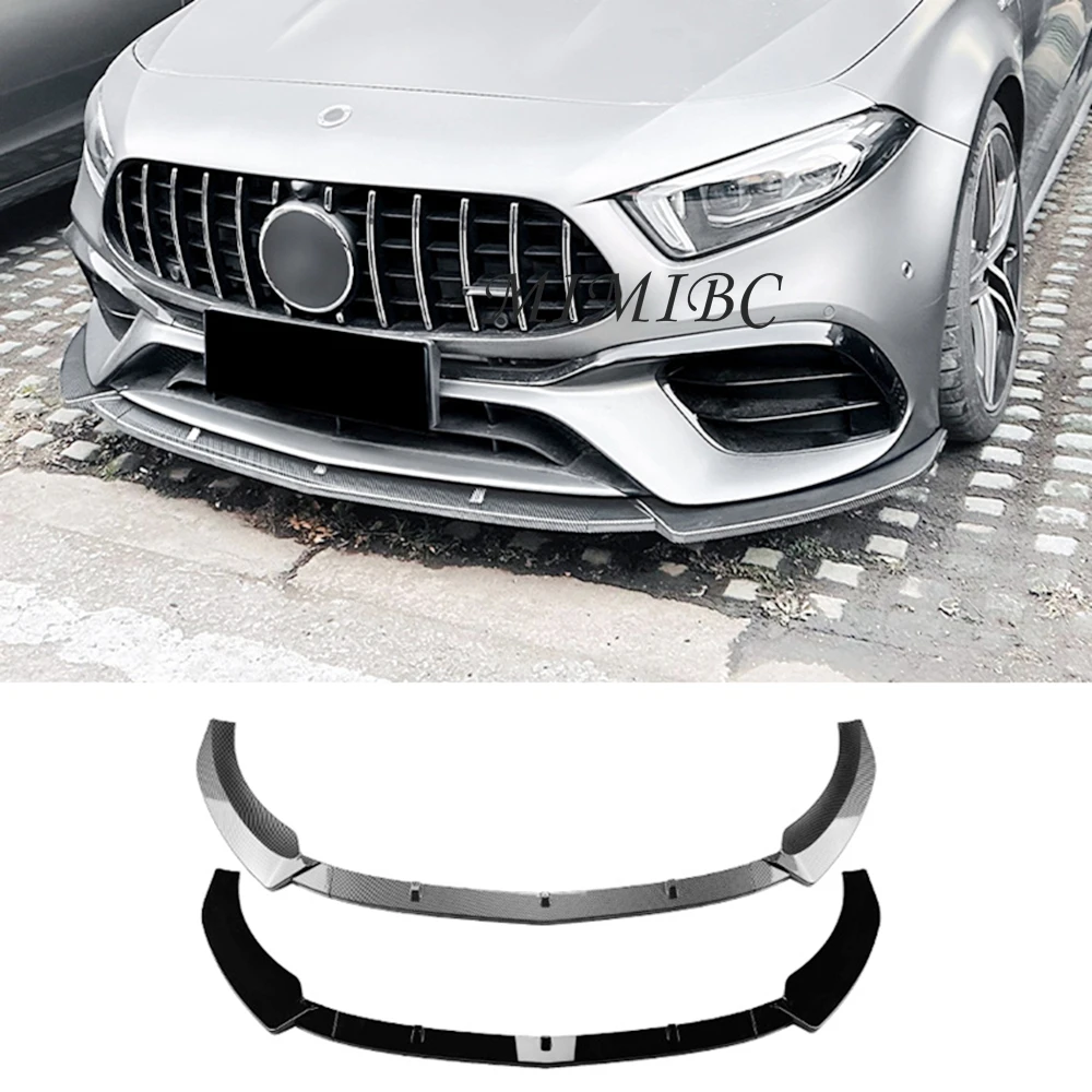 For Mercedes Benz A Class W177 A45 A45S 2019-2023 Carbon Fiber Look/Gloss Black Front Bumper Spoiler Lip Lower Body Protector
For Mercedes Benz A Class W177 A45 A45S 2019-2023 Carbon Fiber Look/Gloss Black Front Bumper Spoiler Lip Lower Body Protector