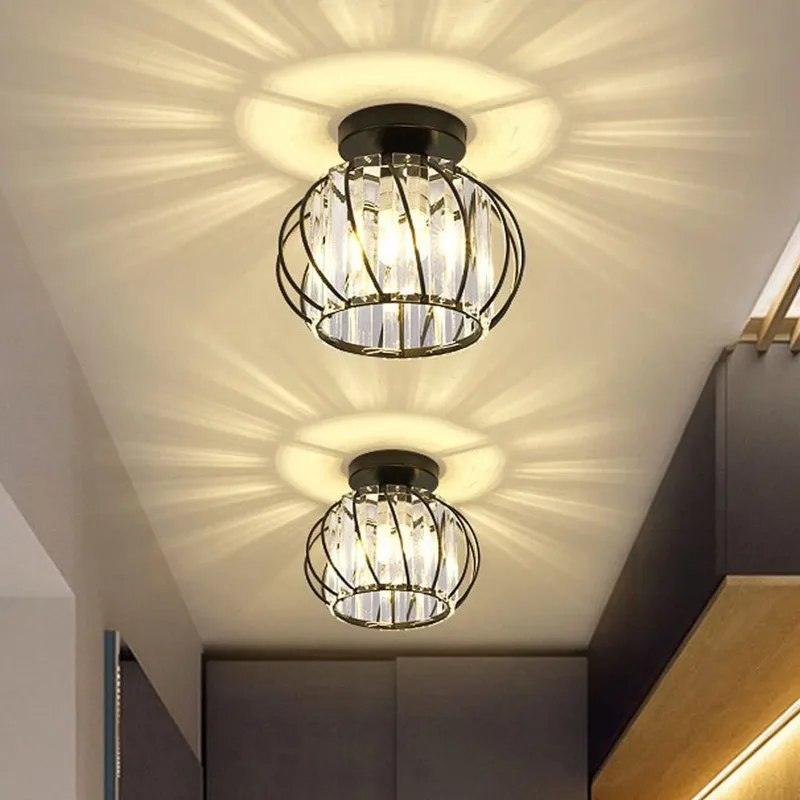 Crystal Ceiling Light Corridor Foyer Aisle Light Simple Modern Personality Creative Balcony Mini Lamp
Crystal Ceiling Light Corridor Foyer Aisle Light Simple Modern Personality Creative Balcony Mini Lamp