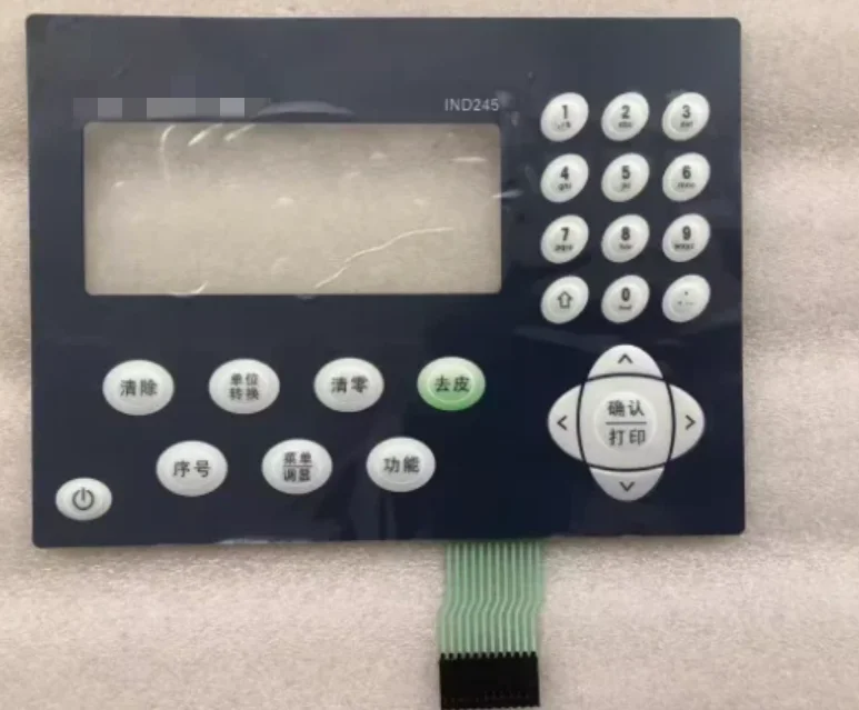 Новая сменная совместимая сенсорная мембранная клавиатура для METTLER TOLEDO IND245
Новая сменная совместимая сенсорная мембранная клавиатура для METTLER TOLEDO IND245