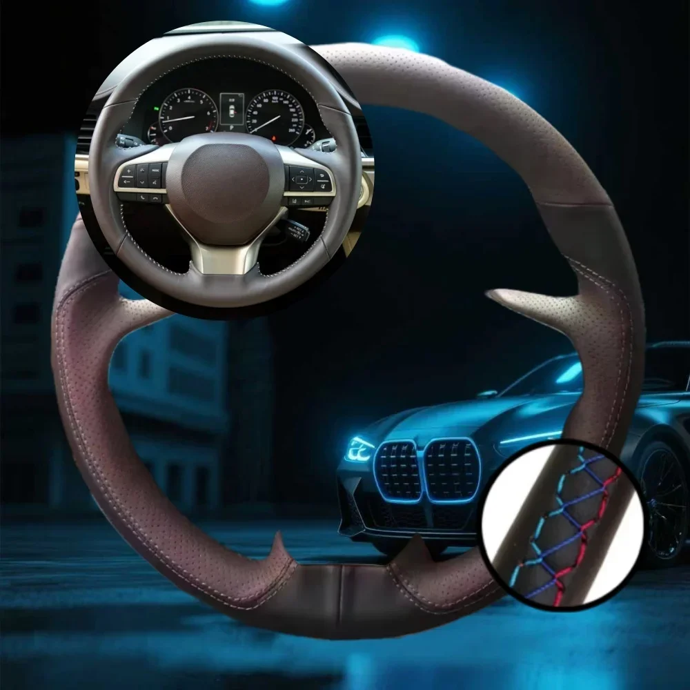 Индивидуальный чехол на руль автомобиля для Lexus ES200 ES250 ES300h 2015-2018 GS200 GS300h, автомобильные аксессуары, сшитая вручную накидка на руль
Индивидуальный чехол на руль автомобиля для Lexus ES200 ES250 ES300h 2015-2018 GS200 GS300h, автомобильные аксессуары, сшитая вручную накидка на руль