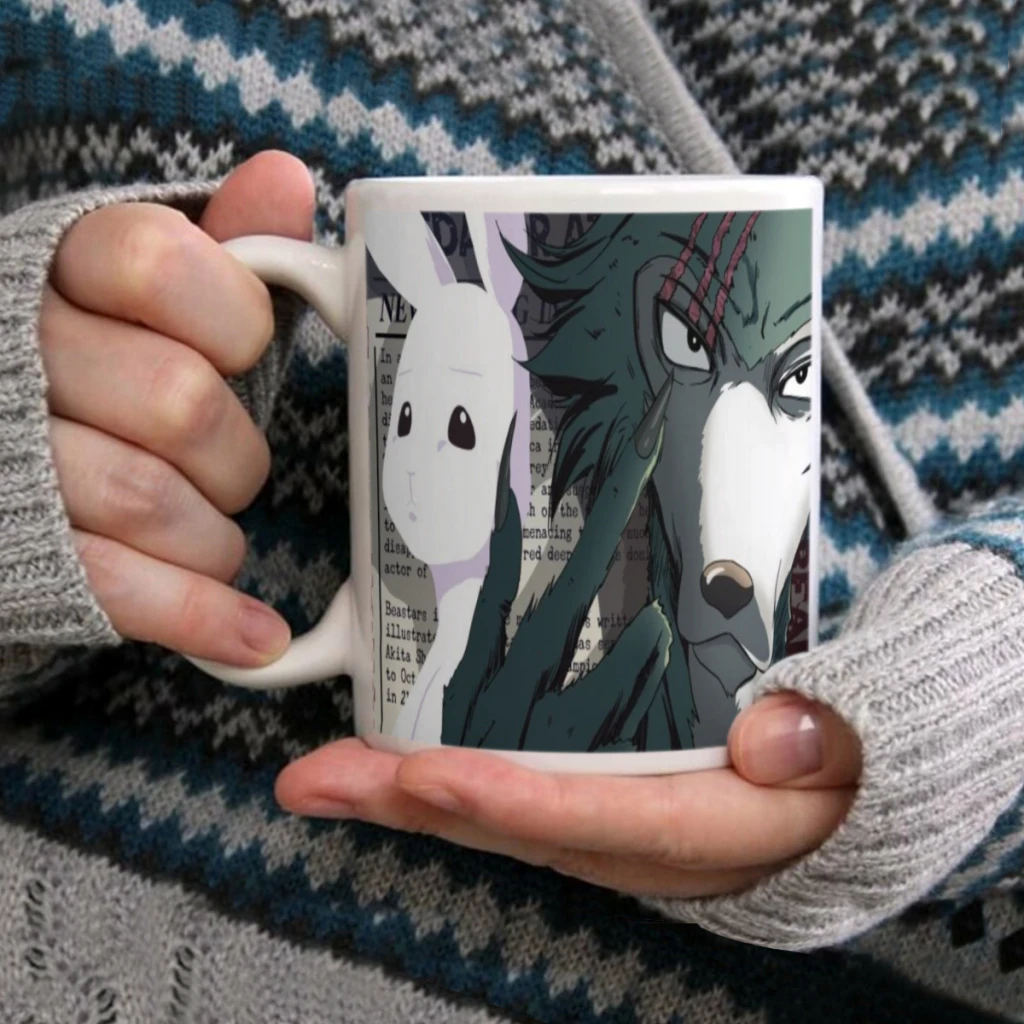 Japanese Animation BEASTARS 11oz Afternoon Tea Mug Multifunctional Ceramic Coffee Mug Porcelain Coffee Cup Drinking Cup
Japanese Animation BEASTARS 11oz Afternoon Tea Mug Multifunctional Ceramic Coffee Mug Porcelain Coffee Cup Drinking Cup