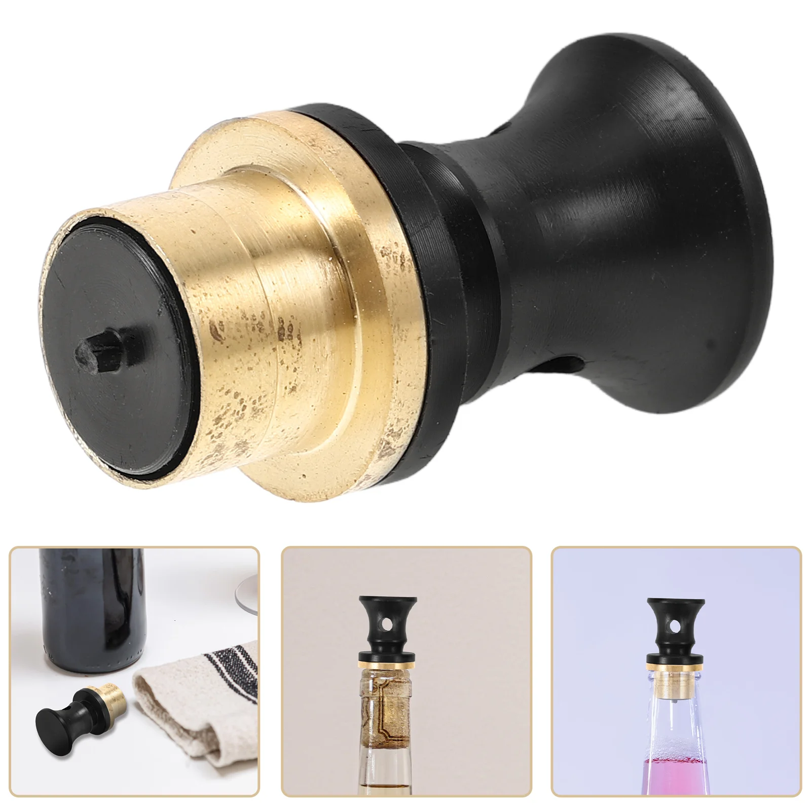 Gourd Bottle Stopper for Sealing Plug Accessories Beverage Saver Plastic Reusable
Gourd Bottle Stopper for Sealing Plug Accessories Beverage Saver Plastic Reusable