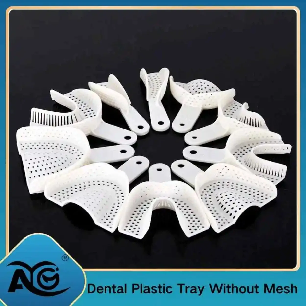 AG dental product 2Pcs/Set Dental Plastic Tray Without Mesh Dentistry Lab Material Teeth Holder Dental Plastic Tray Without Mesh
AG dental product 2Pcs/Set Dental Plastic Tray Without Mesh Dentistry Lab Material Teeth Holder Dental Plastic Tray Without Mesh