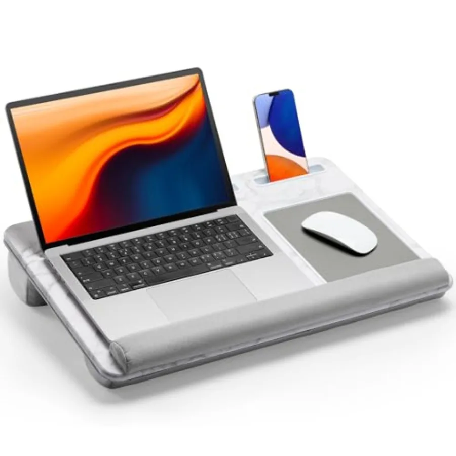 Lap Desk - Fits up to 17 Inch Laptop Desk, Built in Mouse Pad and Wrist Pad for Notebook, Laptop, Tablet, Lap Stand with Tablet
Lap Desk - Fits up to 17 Inch Laptop Desk, Built in Mouse Pad and Wrist Pad for Notebook, Laptop, Tablet, Lap Stand with Tablet