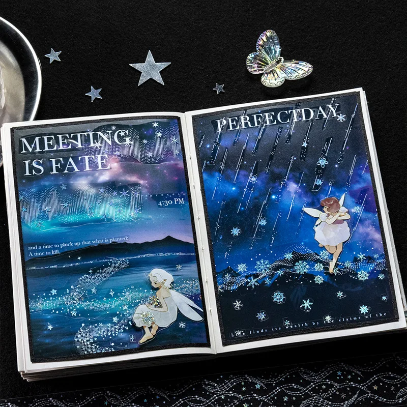 1pcs/lot Decorative Adhesive Tapes When the Stars Shine Decorative Scrapbooking pet Japanese Stickers
1pcs/lot Decorative Adhesive Tapes When the Stars Shine Decorative Scrapbooking pet Japanese Stickers