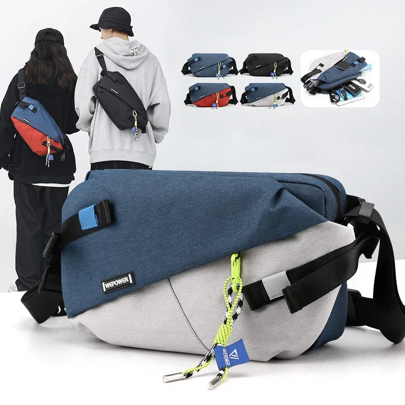 High Quality Nylon Panelled Waist Packs 2024 New Brand Unisex Chest Pack Casual Outdoor Travel Crossbody Bag Men Wasit Belt Bags
High Quality Nylon Panelled Waist Packs 2024 New Brand Unisex Chest Pack Casual Outdoor Travel Crossbody Bag Men Wasit Belt Bags